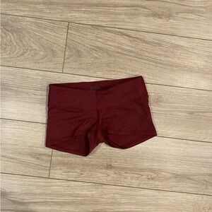 Red NOBULL shorts
